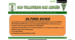 Desktop Screenshot of efvillaverde.com